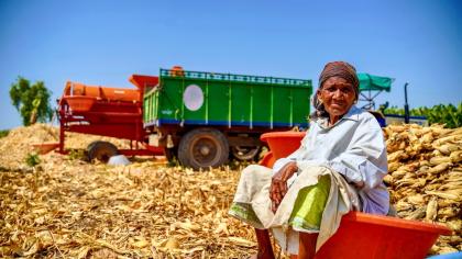 Some agricultural waste like maize husks can be used as a natural fibre for textiles, paper and in various industrial processes.