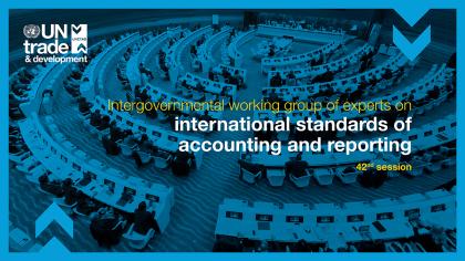 ISAR IGE on international standards of accounting and reporting, 42nd session