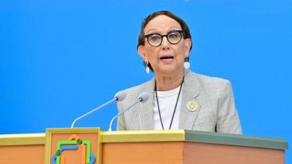 UNCTAD chief Rebeca Grynspan speaks at the 3rd UN Conference on Least Developed Countries