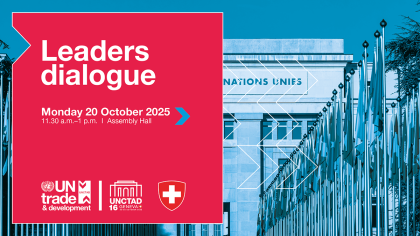 UNCTAD 16 Leaders dialogue