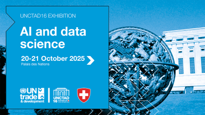 UNCTAD16 exhibition: Powering progress with AI and data science