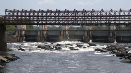 Hydroelectric plant in DR Congo.