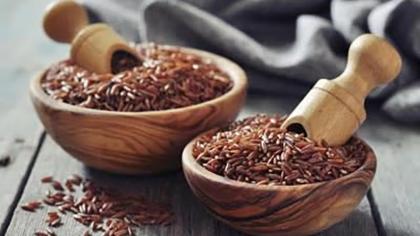 Bhutan's red rice 