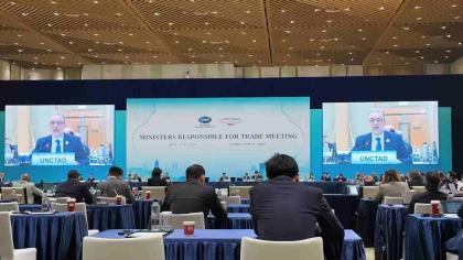 UNCTAD Acting Secretary-General Pedro Manuel Moreno speaks 32nd APEC Ministers Responsible for Trade Meeting