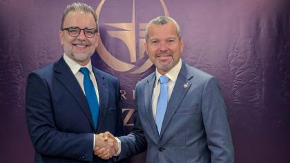 UNCTAD Acting Secretary-General Moreno met with Secretary-General Arsenio Dominguez of the International Maritime Organization.