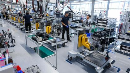 An engine assembly plant in kedah, Malaysia.