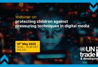 Webinar on protecting children against pressuring techniques in digital media